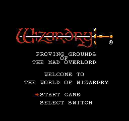 巫术 - 疯狂城主的试练场 (日版) (角色扮演)